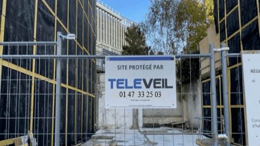 Chantier scuris par Televeil